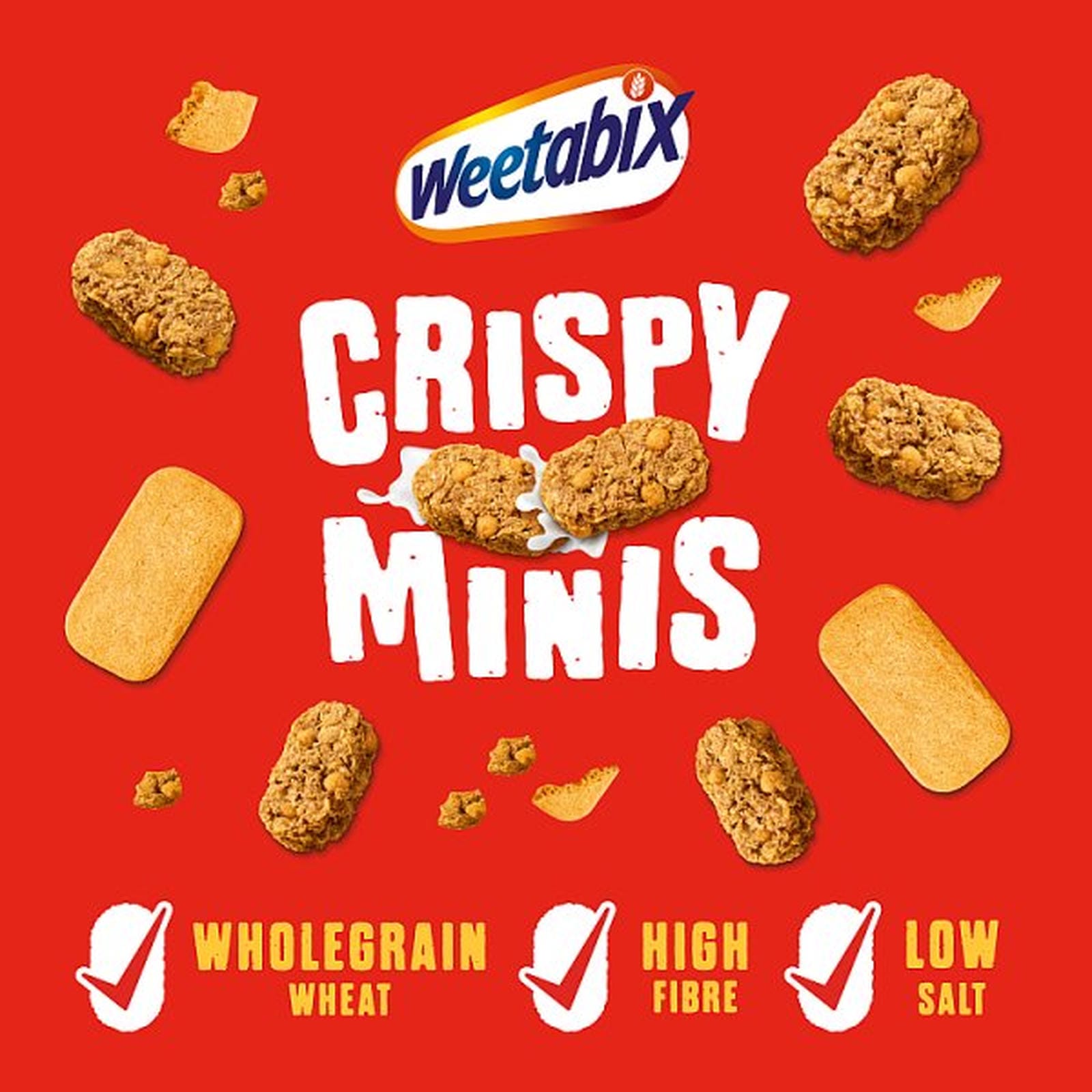 Weetabix Crispy Minis Caramelised Biscuit 5x500g PMP £3.89