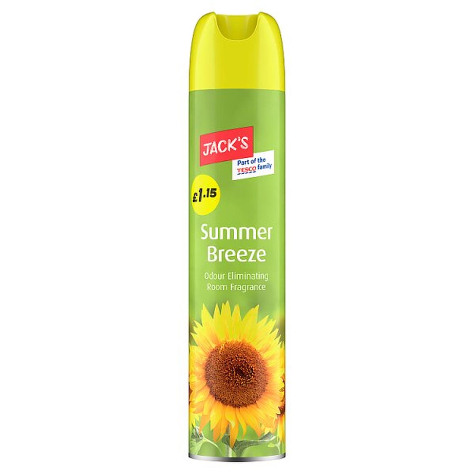Jack's Summer Breeze Odour Eliminating Room Fragrance 240ml