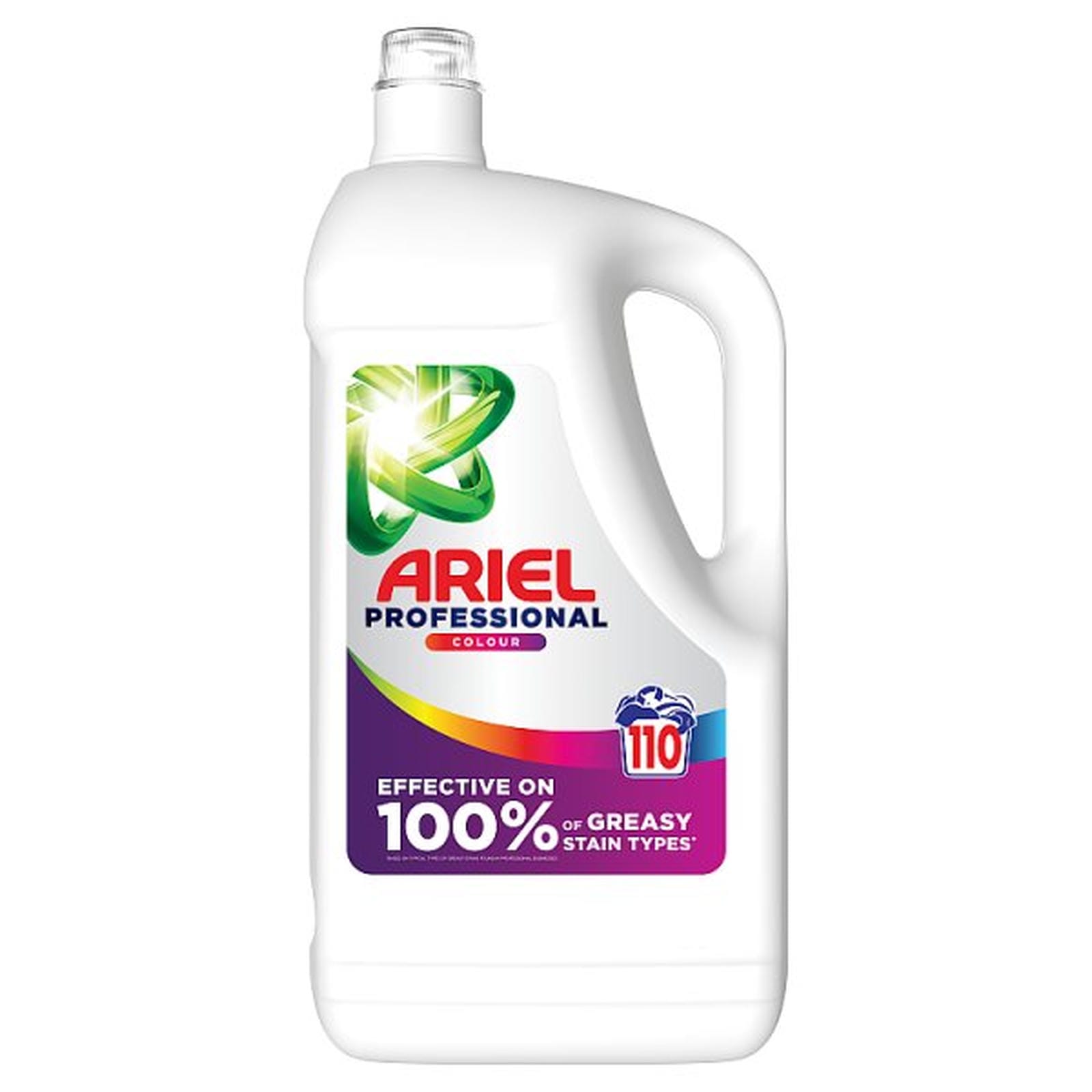 Ariel Professional Washing Liquid Laundry Detergent Colour 110 Washes, 4.95kg