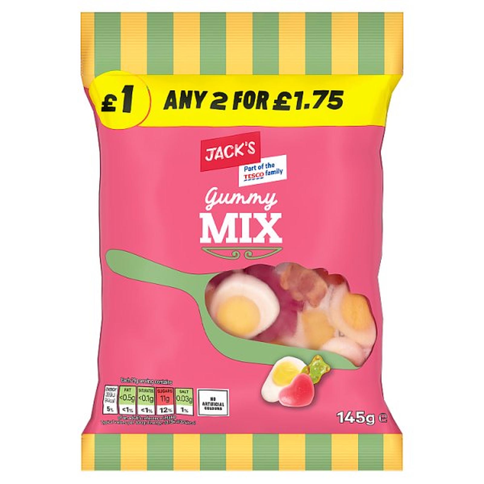 Jack's Gummy Mix 145g