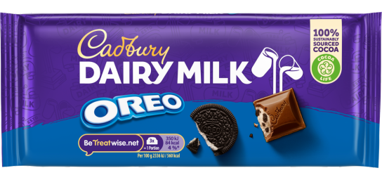 Cadbury Dairy Milk Oreo Chocolate 120g – 17 x 120g