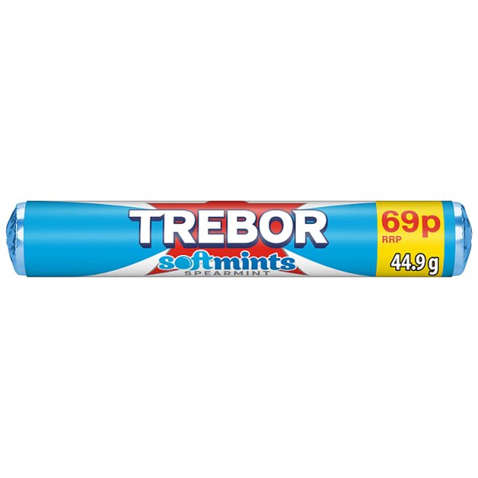 Trebor Softmints Spearmint Mints Roll 69p PMP 44.9g