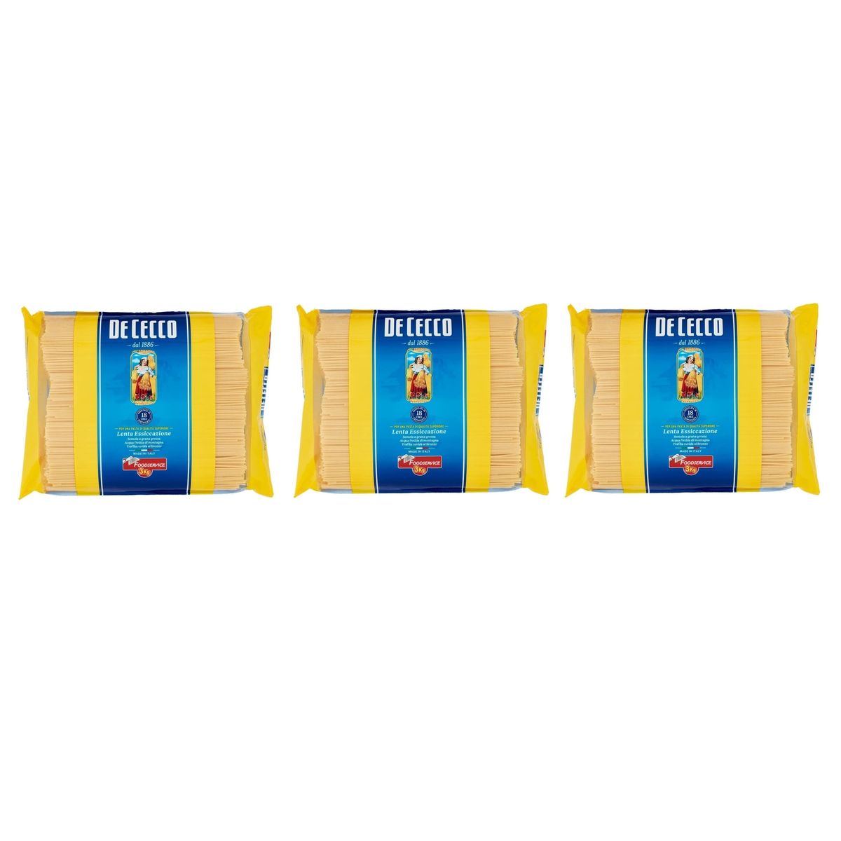De Cecco Spaghetti Foodservice 3 kg For Retailers And Professional Kitchens In Foodservice Settings