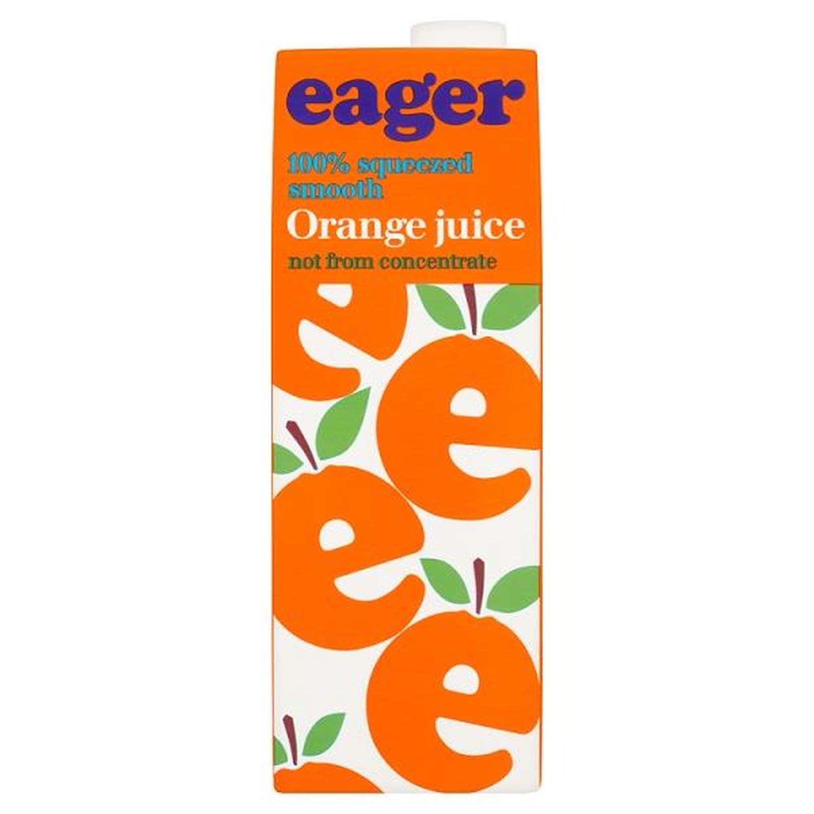 Eager Smooth Orange Juice 1L