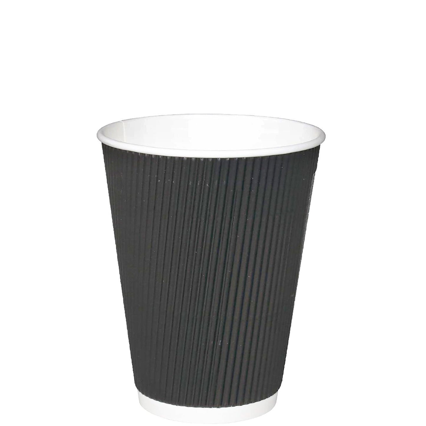 8oz Ripple Coffee Cup (Black) – 1 x 25s