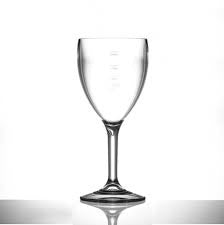 CaterPro 25 Plastic PP Wine Glasses 175ml – 1 x 25s