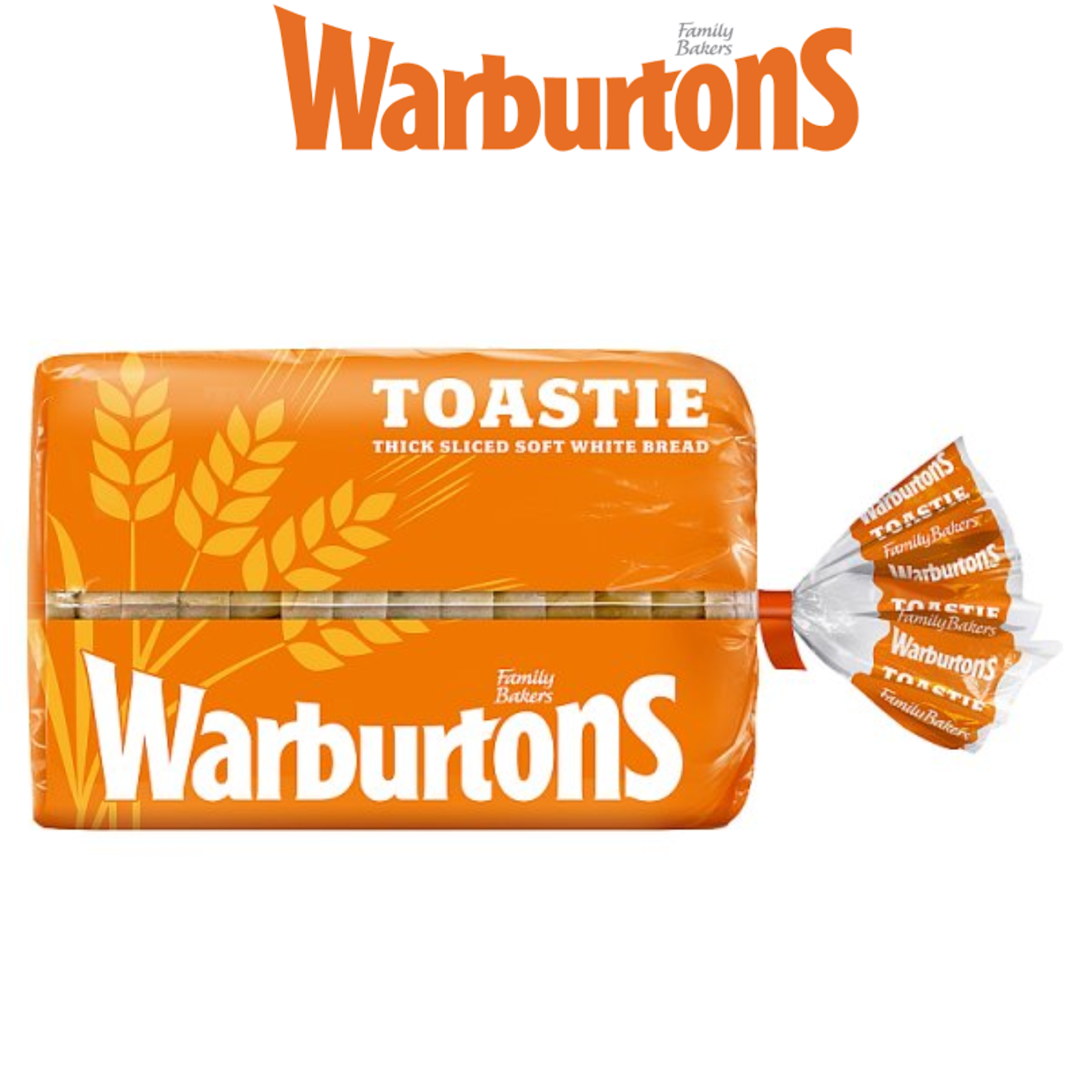 Warburtons Bread Loaf All Variations Medium Wholemeal Seeded Toastie Thick Sliced Pack