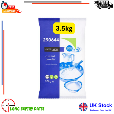 Chef's Larder Custard Powder Catering Size 3.5kg 1 x 3.5kg Pack For Professional Kitchens And Catering