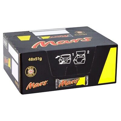 Mars Milk Chocolate Bar 51g – 48 x 51g