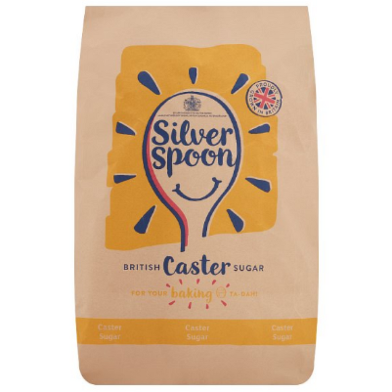 Silver Spoon British Caster Sugar 2kg – 1 x 2kg