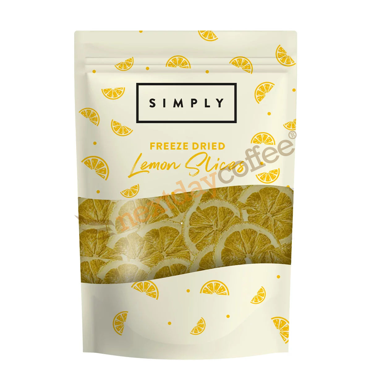 Simply Freeze Dried Lemon Slices 100g 1 x 100g Pack For Foodservice And Home Kitchens