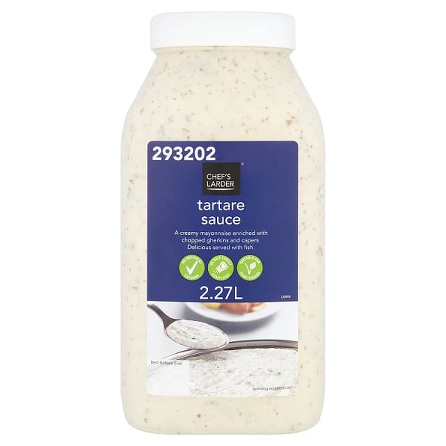 Chef's Larder Tartare Sauce 2.27 L – 1 x 2.27ltr