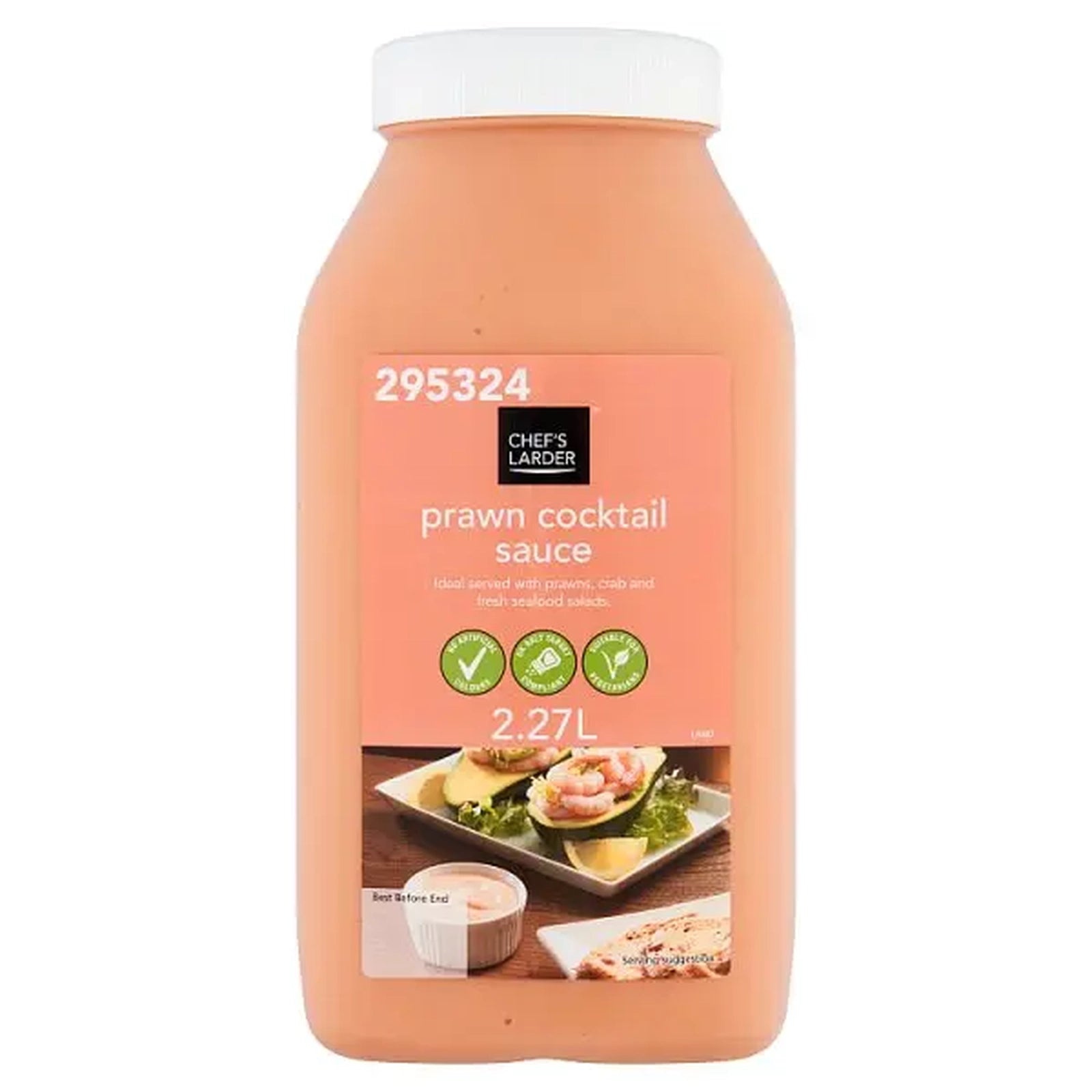 Chef's Larder Prawn Cocktail Sauce 2.27 L – 2 x 2.27ltr