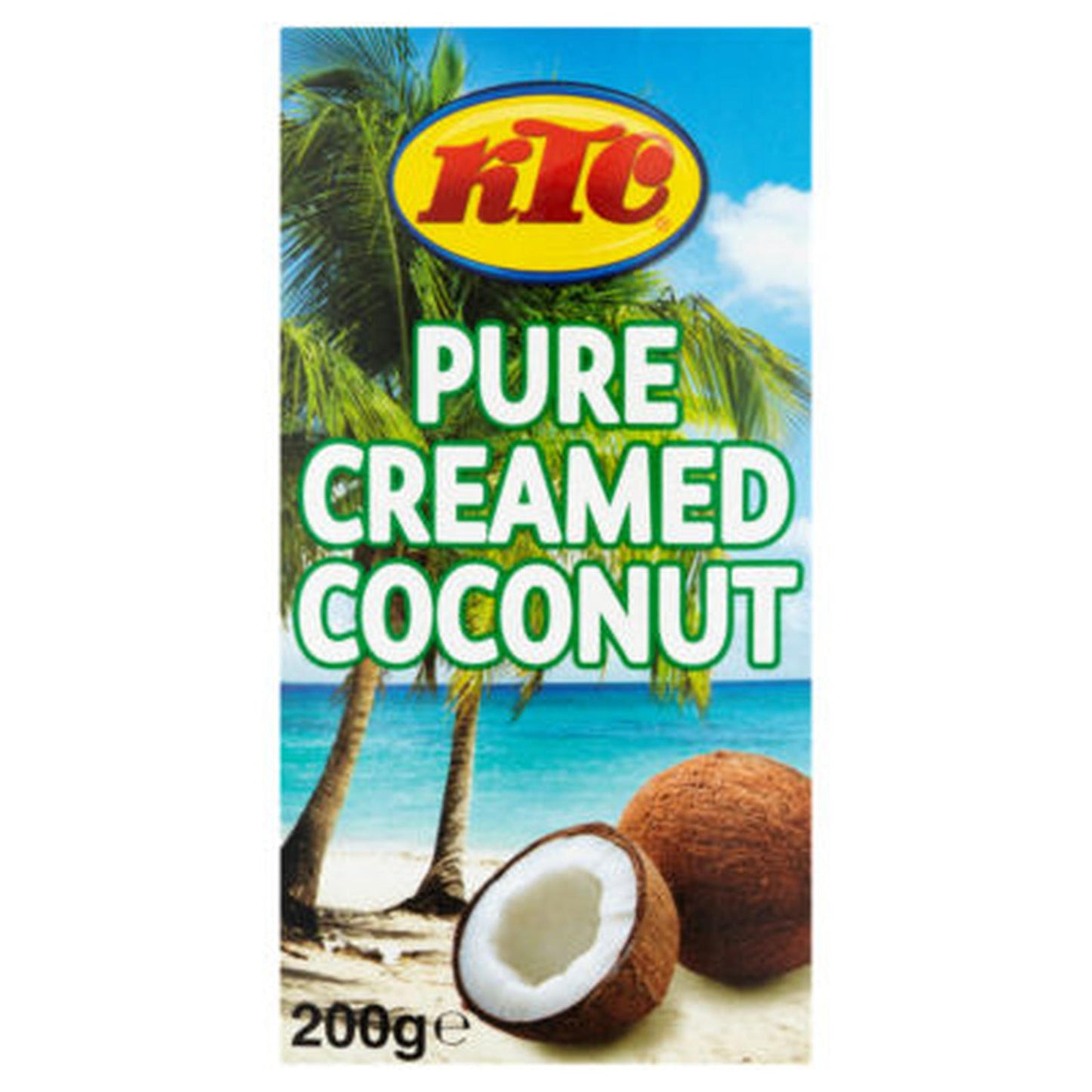 KTC Pure Creamed Coconut 200g – 40 x 200g
