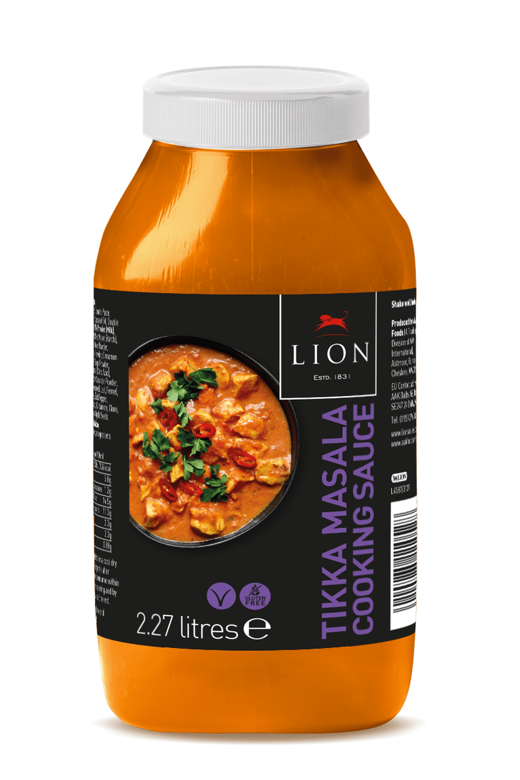 Lion Tikka Masala Cooking Sauce 2.27 Litres – 1 x 2.27ltr
