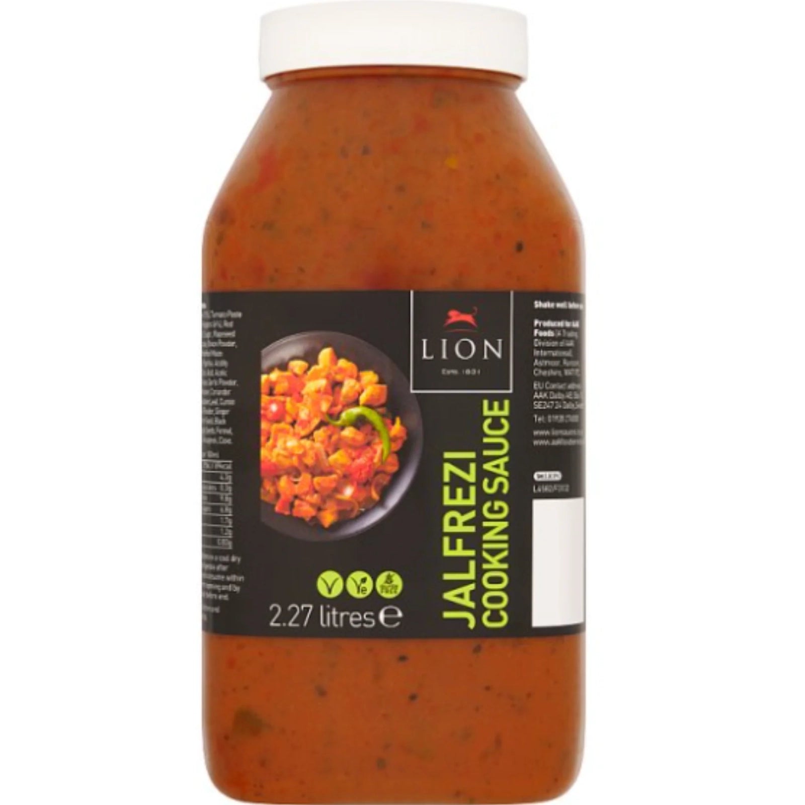 Lion Jalfrezi Cooking Sauce 2.27 Litres – 1 x 2.27ltr