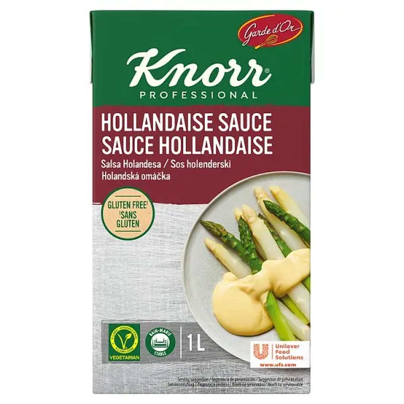 Knorr Professional Hollandaise Sauce 1 L – 1 x 1ltr