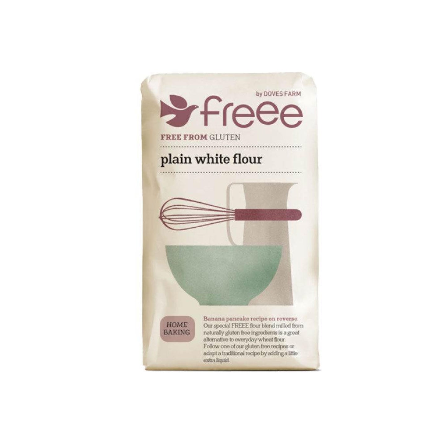 FREEE Gluten Free Plain White Flour 1kg – 1 x 1kg