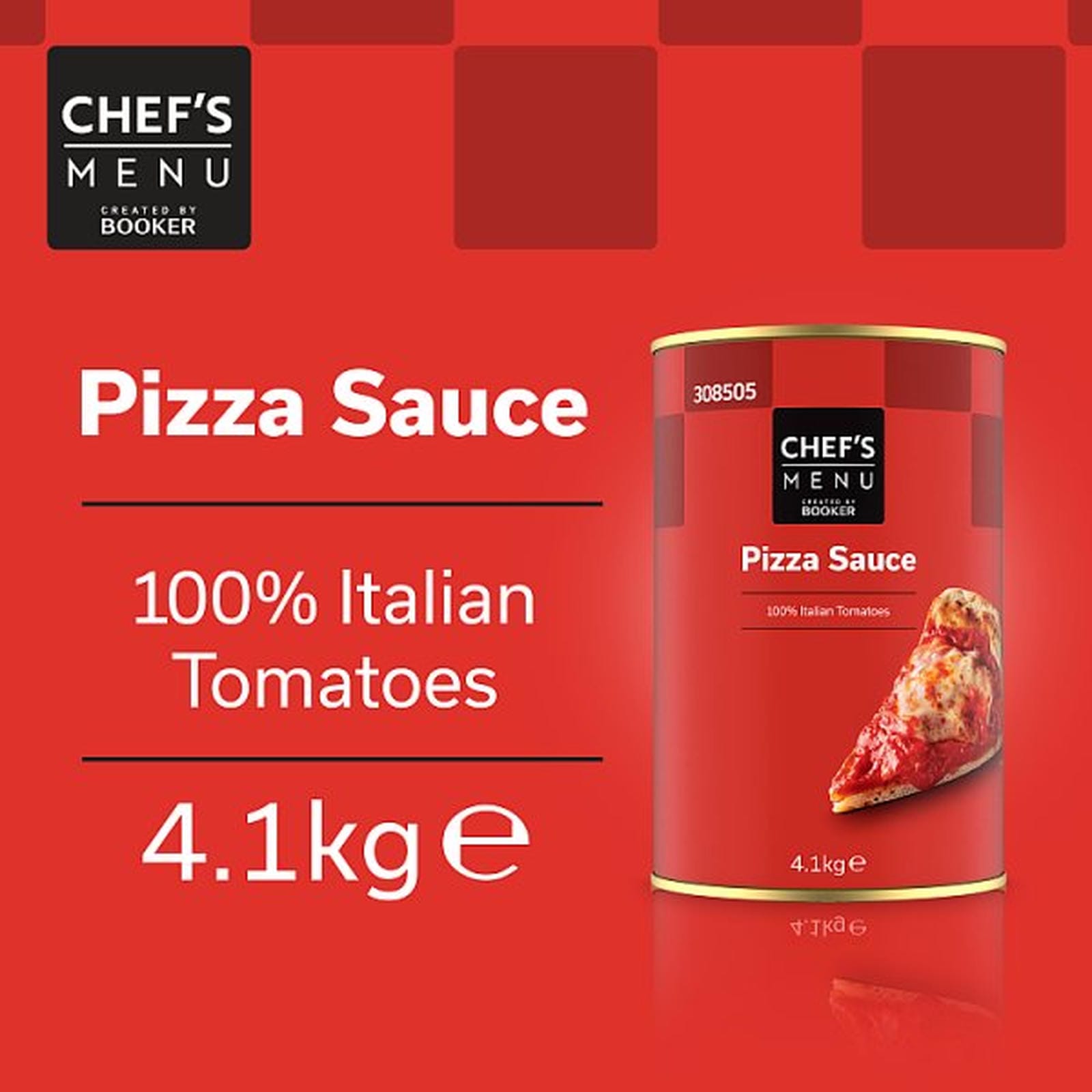 Chef's Menu Pizza Sauce 4.1kg