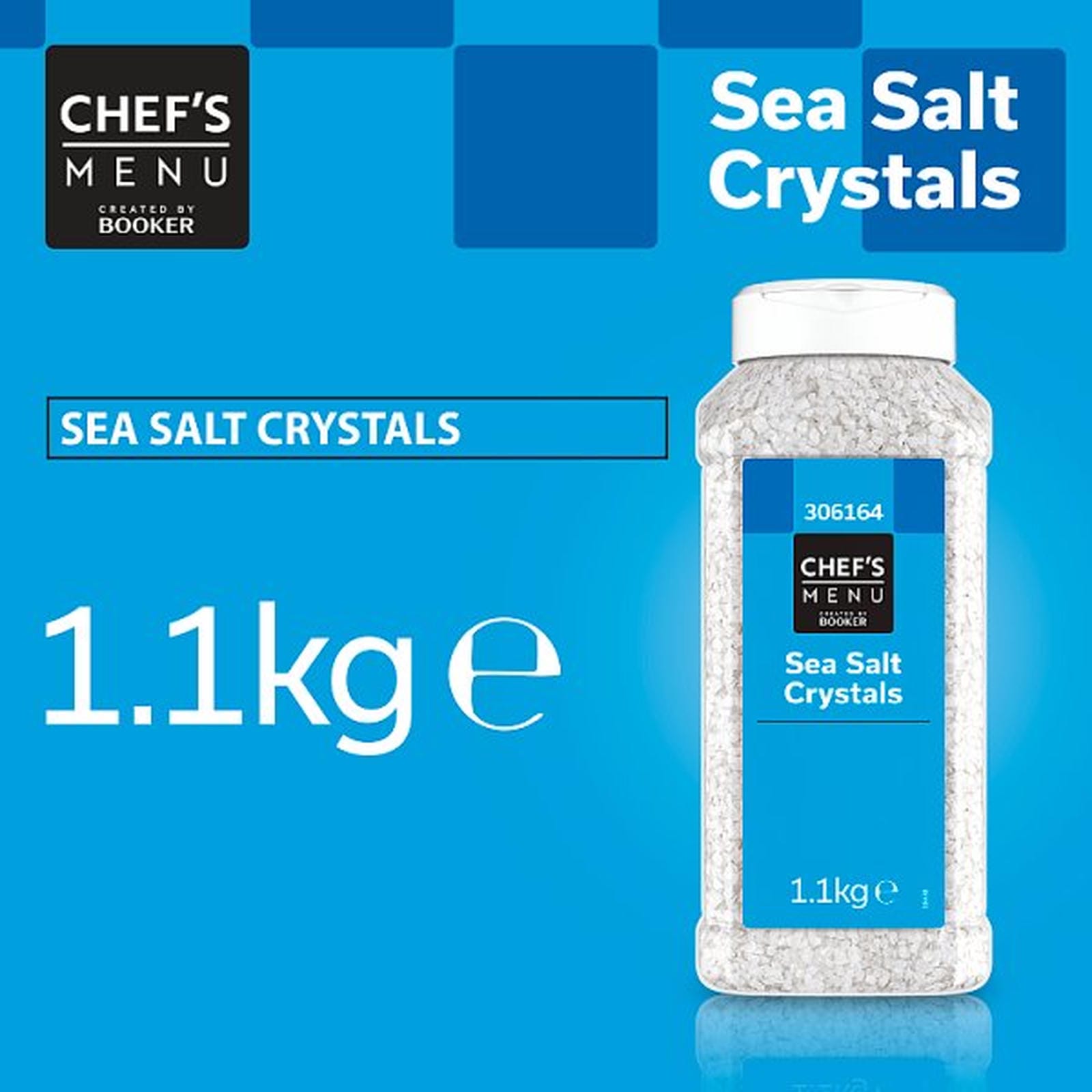 Chef's Menu Sea Salt Crystals 1.1kg