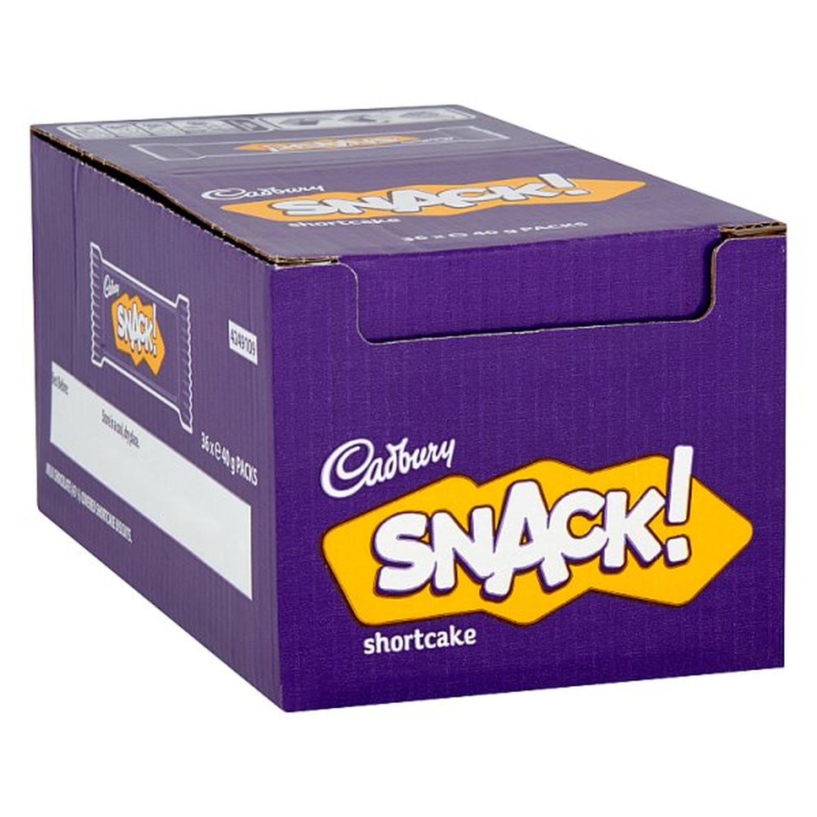Cadbury Snack Shortcake Chocolate Biscuit 40g