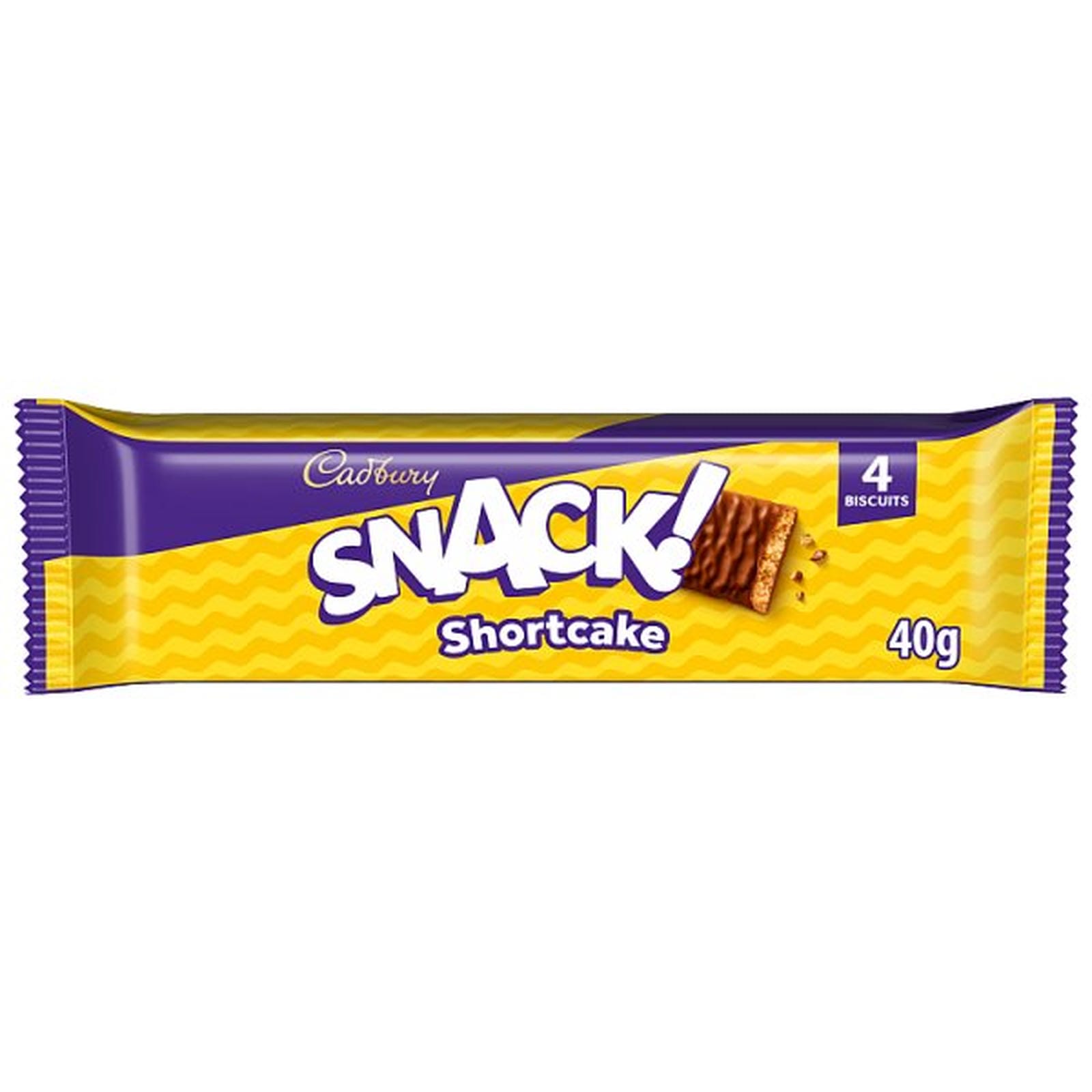 Cadbury Snack Shortcake Chocolate Biscuit 40g