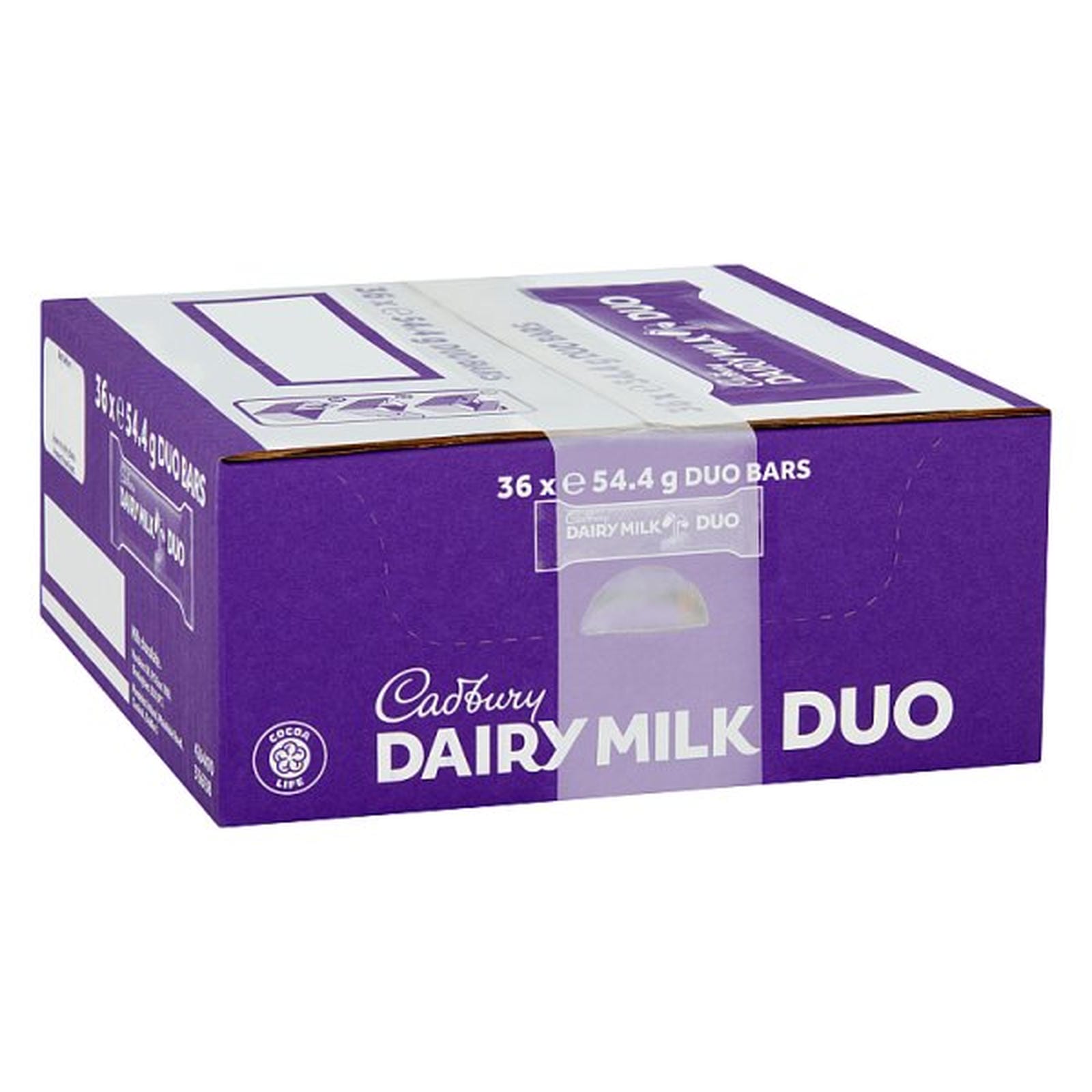 Cadbury Dairy Milk Chocolate Duo Bar 54.4g