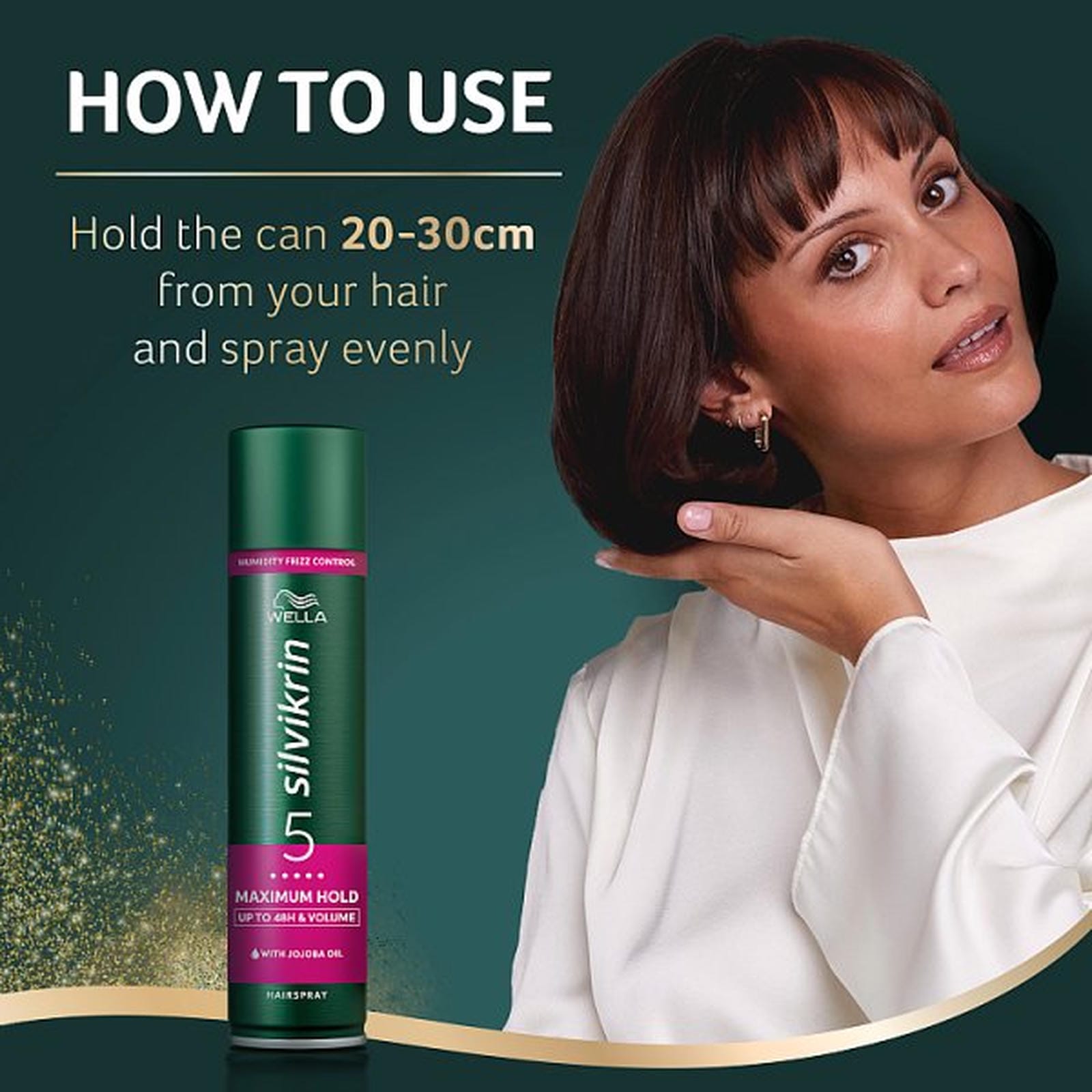 Wella Silvikrin Maximum Hold Hairspray 250ml