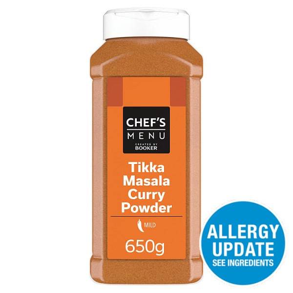 Chef's Menu Tikka Masala Curry Powder Mild Heat Indian Spice Blend 650g For Home Cooking