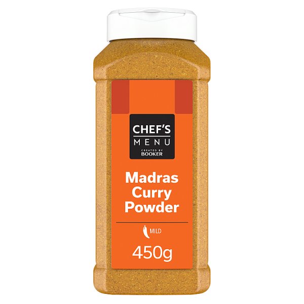 Chef's Menu Madras Curry Powder 450 g Mild Heat Indian Spice Blend For Curries Rice Dishes And Marinades