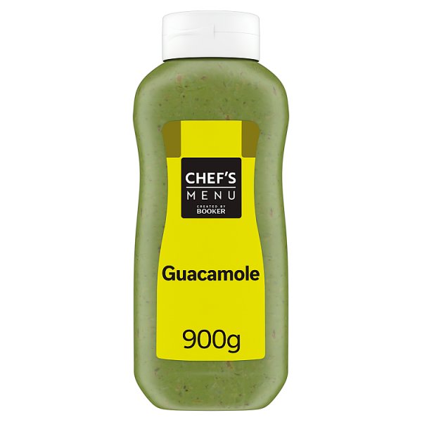 Chef's Menu Guacamole Creamy Avocado and Sour Cream Jalapeño 900g Jar Rich Silky Texture