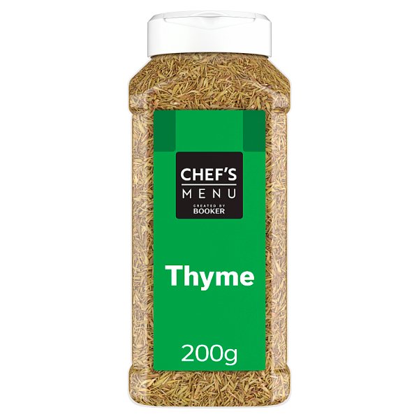 Chef's Menu Thyme Dried Herb Mediterranean Aroma For Meats Vegetables Soups And Stews 200g Pack