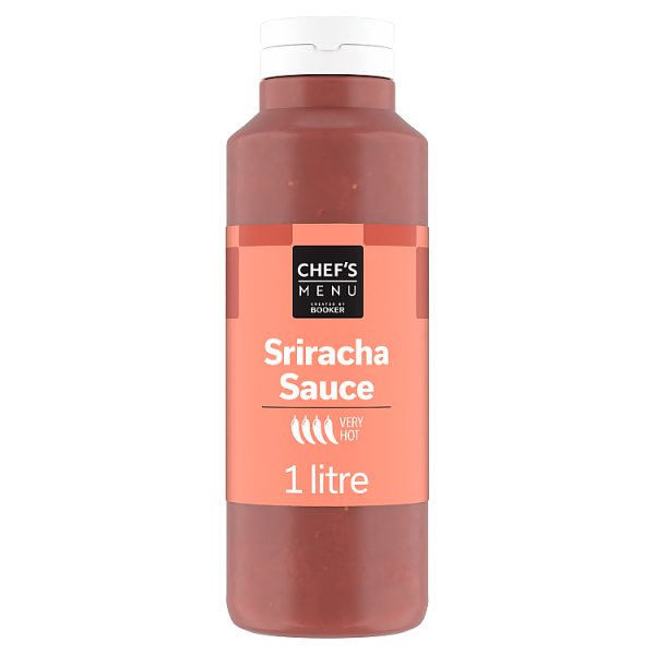 Sriracha Sauce Chef's Menu Authentic Heat And Depth 1 Litre Bottle For Stir-Fries Marinades Asian Dishes
