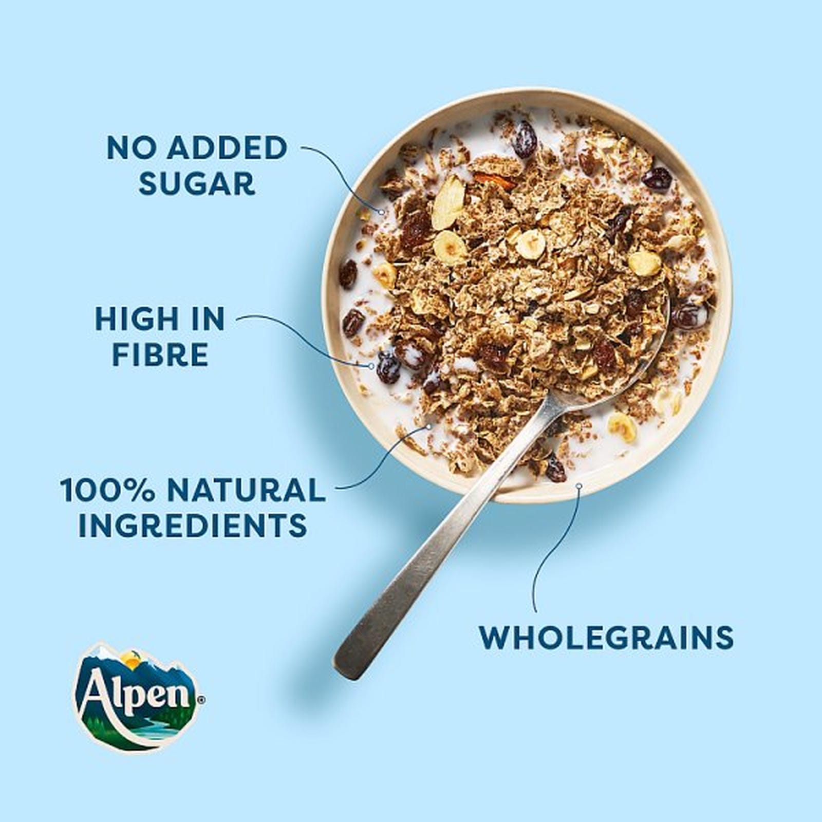 Alpen No Added Sugar Muesli 550g