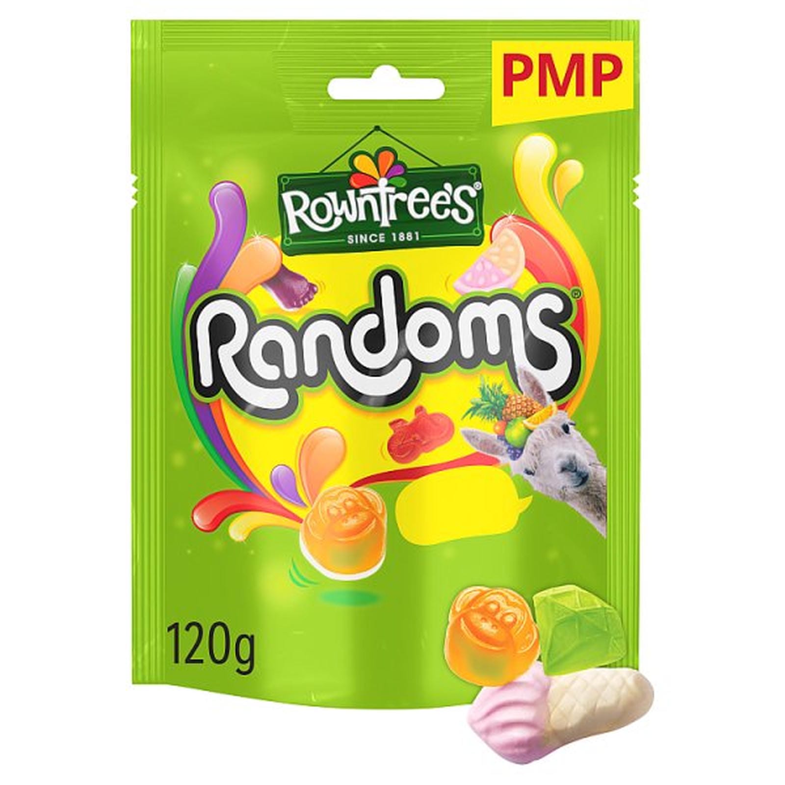 Rowntree's Randoms Sweets Sharing Bag 120g PMP £1.25