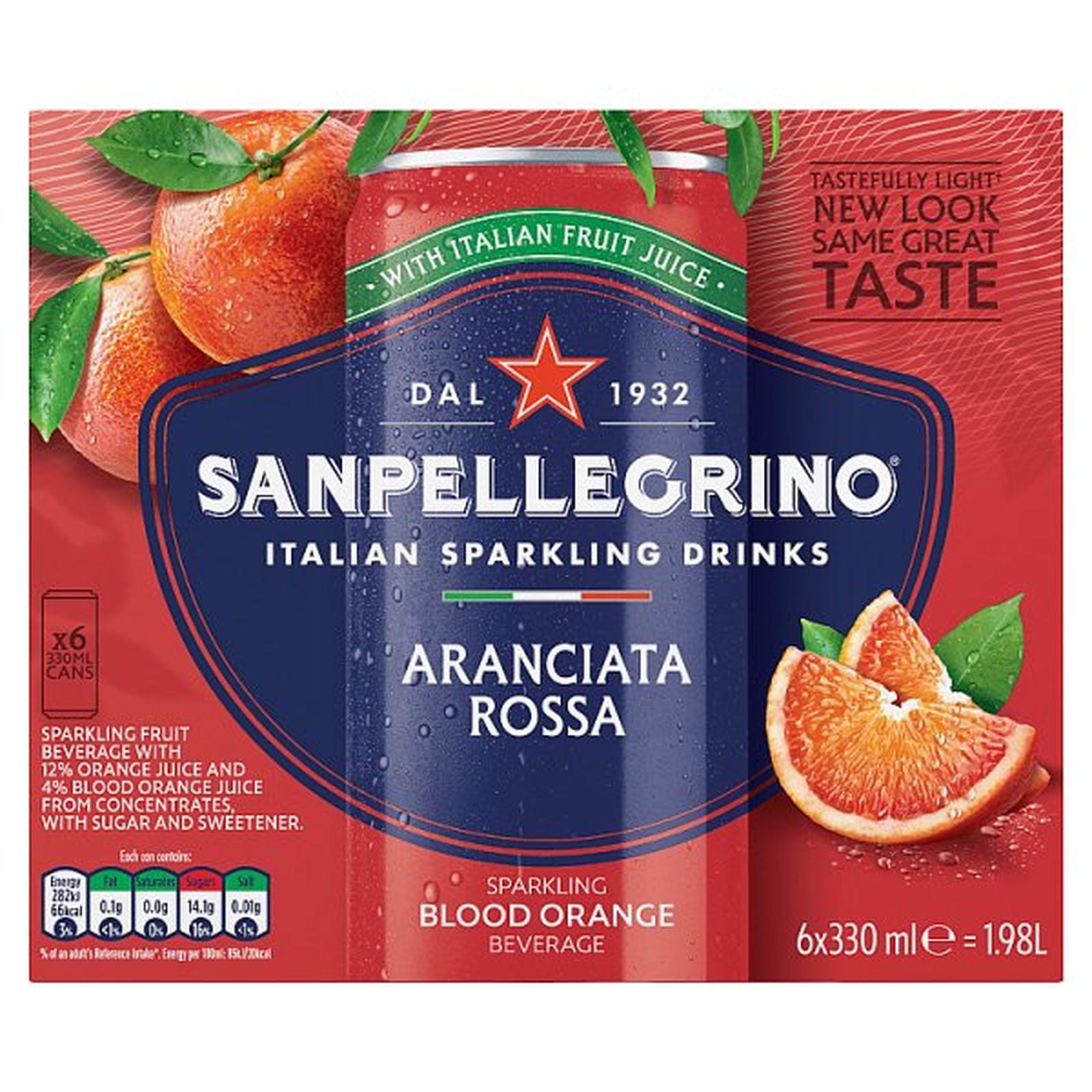 San Pellegrino Blood Orange 4x6x330ml