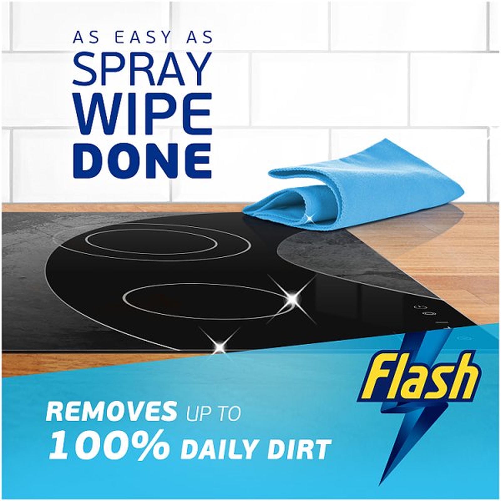 Flash Spray Wipe Done Apple Blossom Cleaning Spray PMP 500ml
