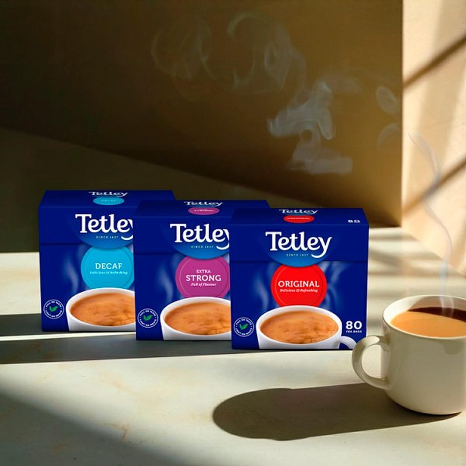 Tetley Decaf 40 Tea Bags 125g
