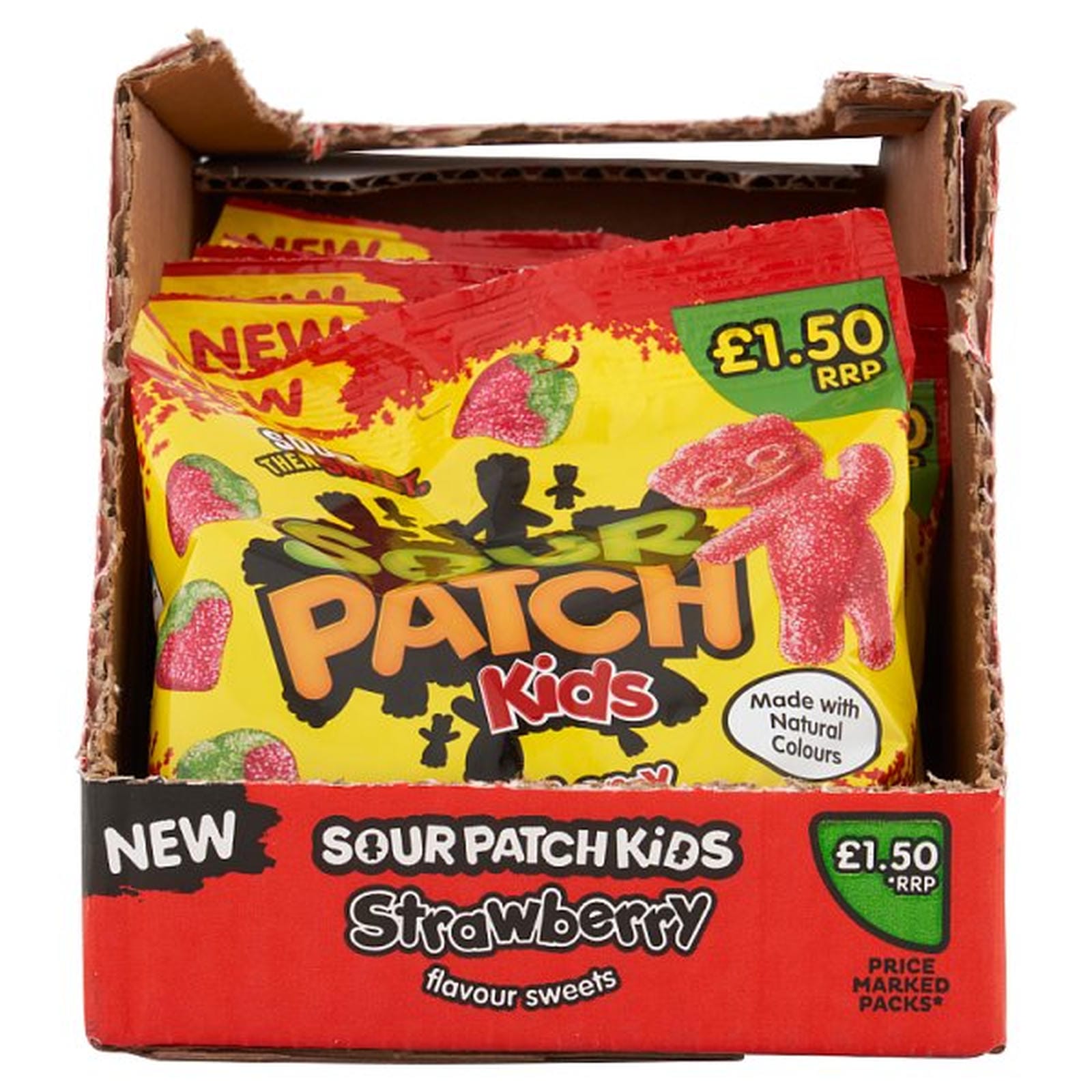 Sour Patch Kids Strawberry Sweets Bag £1.50 PMP 130g