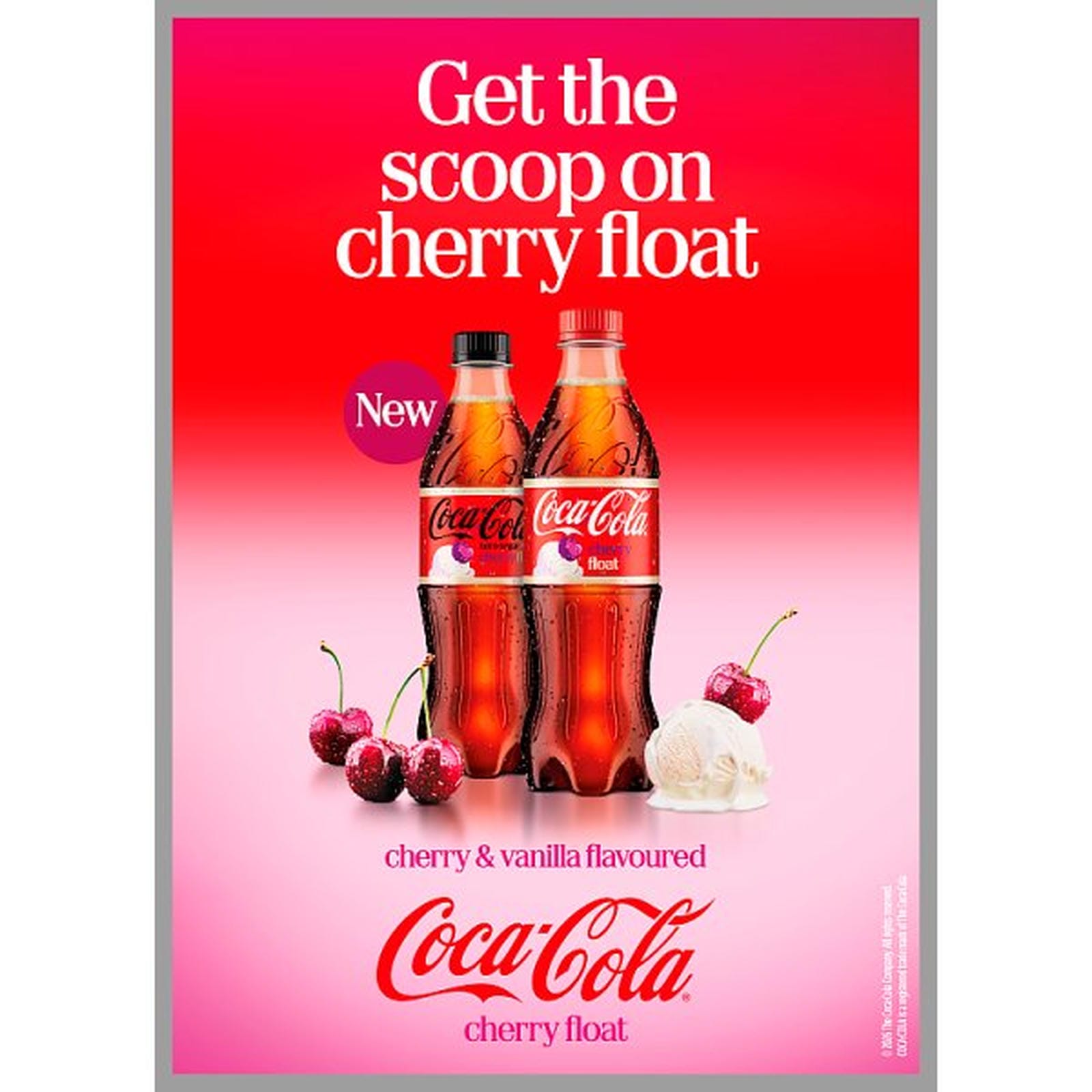 Coca-Cola Cherry Float 330ml Can