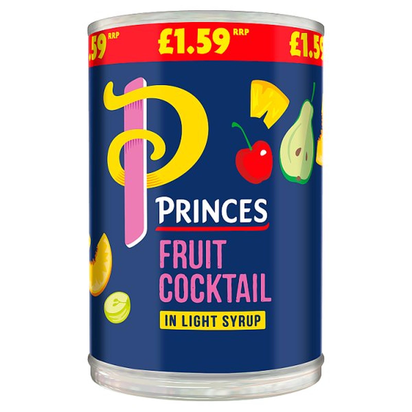 Princes Fruit Cocktail in Light Syrup 410g