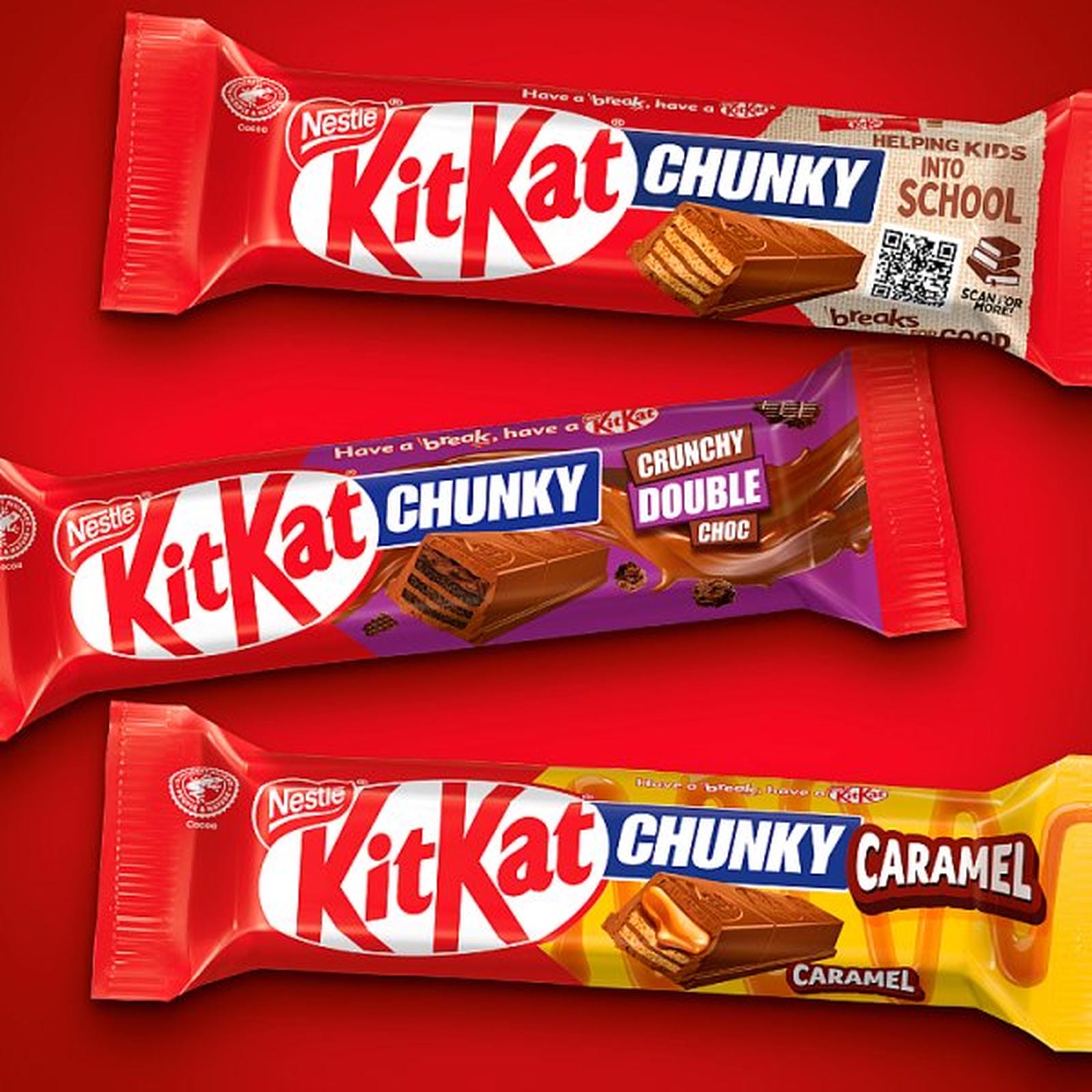 KitKat Chunky DUO Salted Caramel Chocolate Bar 68g