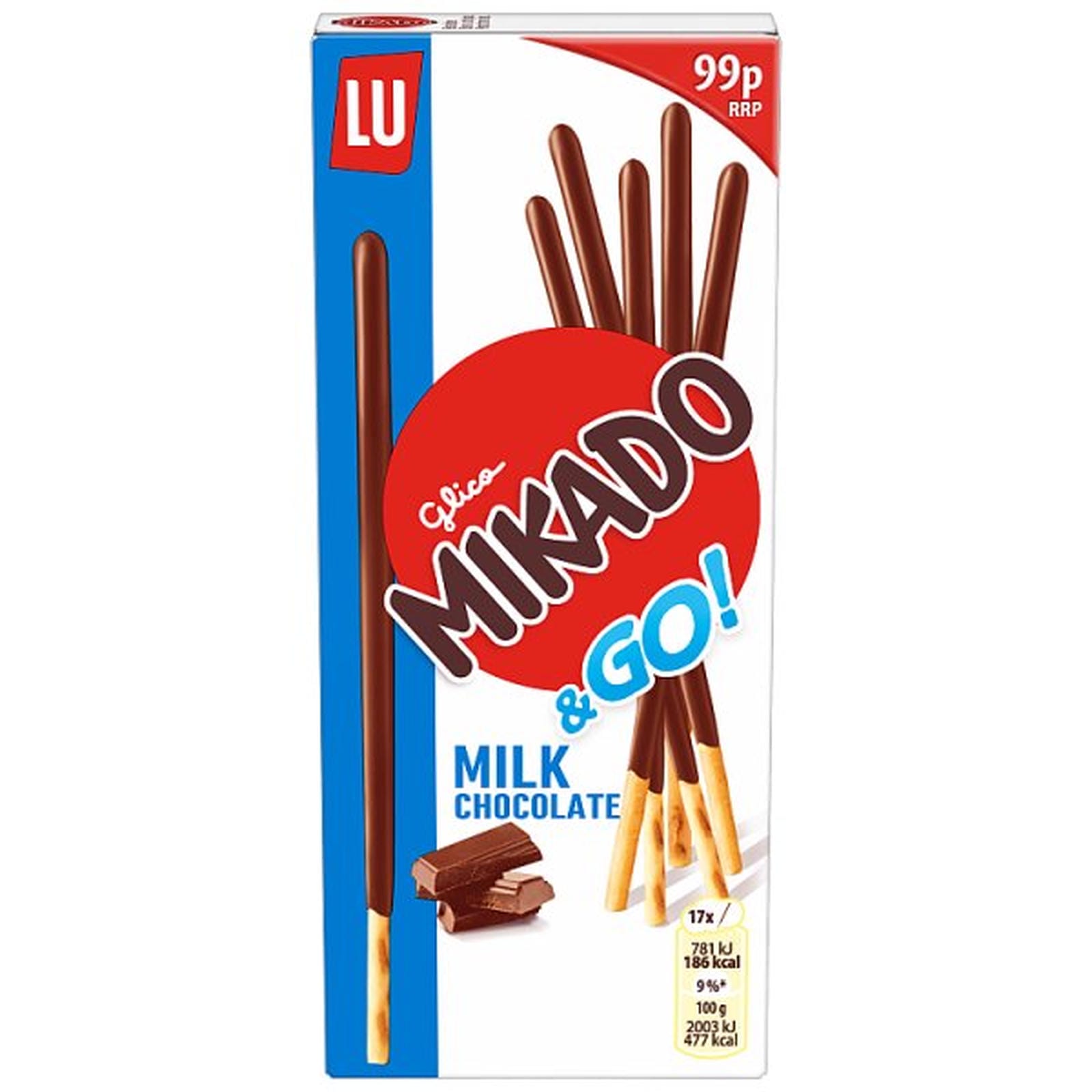 Mikado Milk Chocolate Biscuits 39g 99p PMP