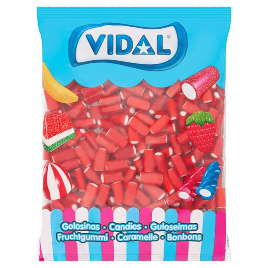 Vidal Mini Strawberry Pencils 1kg – 1 x 1kg