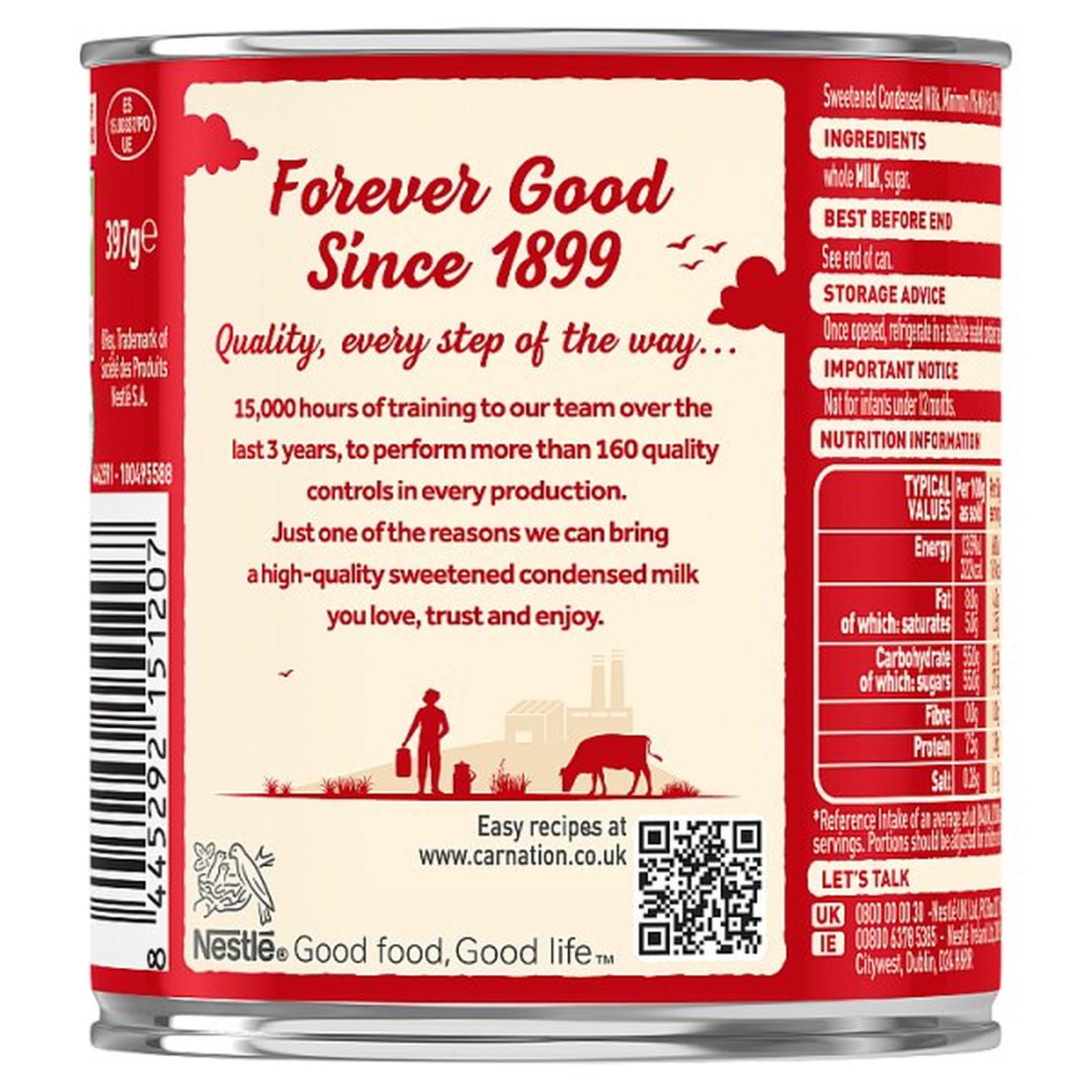 Carnation Condensed Milk 397g