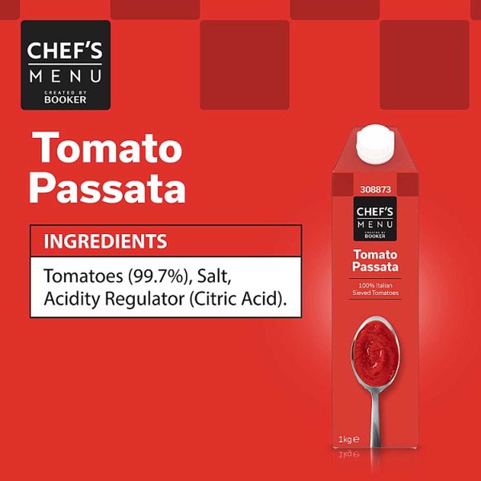Chef's Menu Tomato Passata 1kg