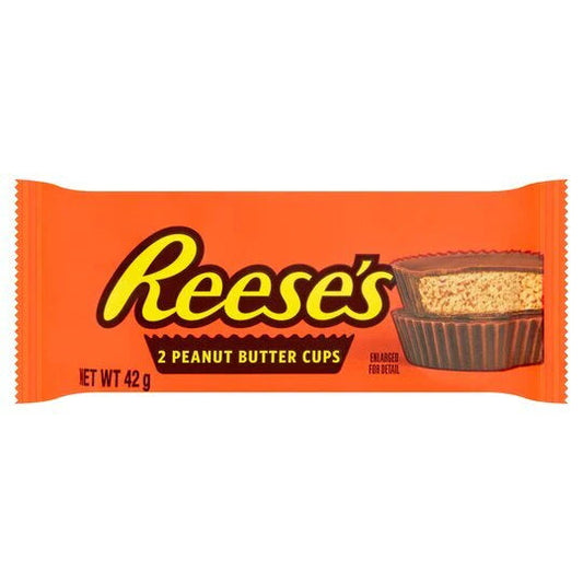 Reese's Milk Chocolate and Peanut Butter Cups, 2 Pack, 42g – 36 x 42g