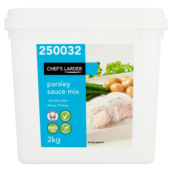 Chef's Larder Parsley Sauce Mix Catering Size 2kg Bulk Multi Pack 2 x 2kg Foodservice