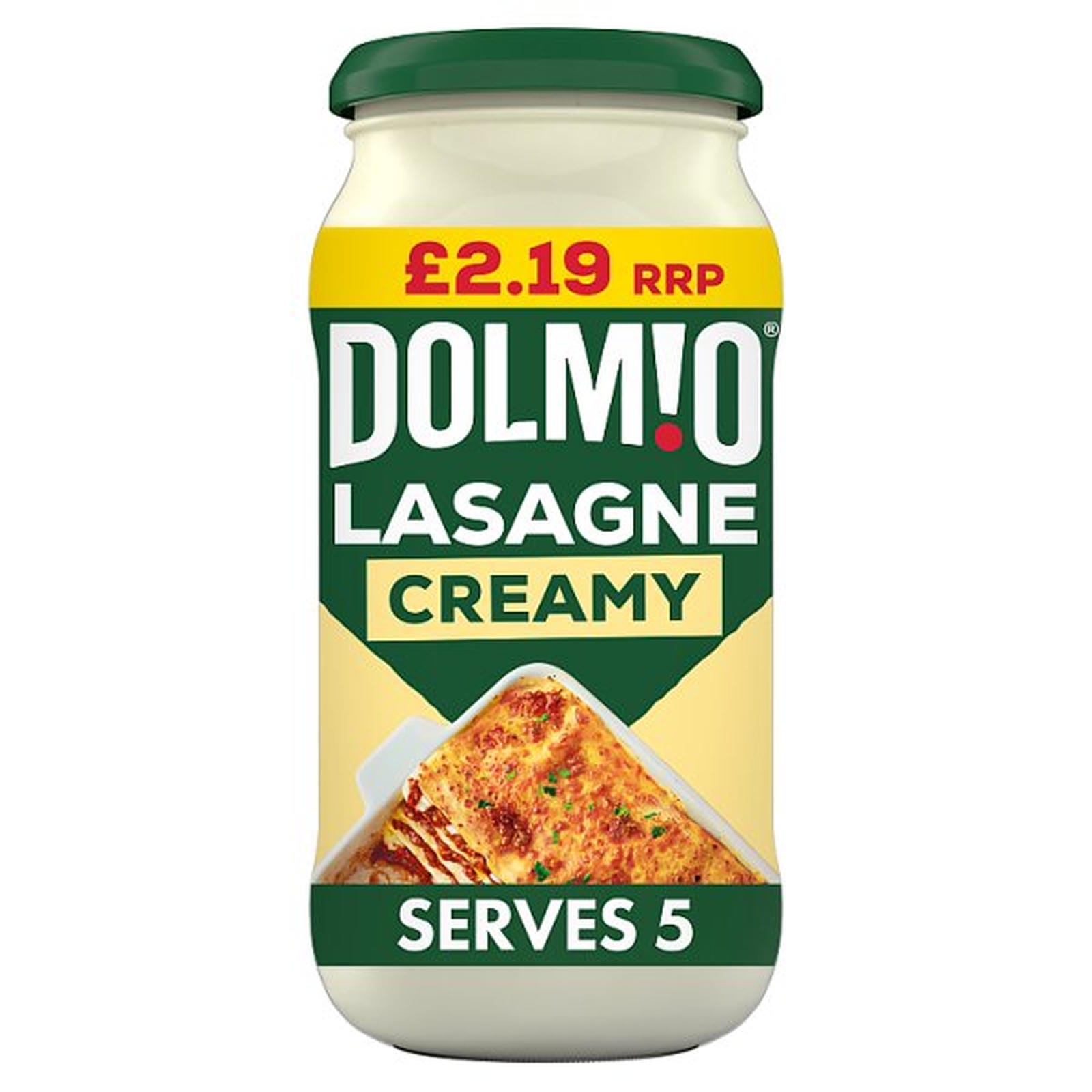 Dolmio Lasagne Creamy White Pasta Sauce 440g PMP £2.19