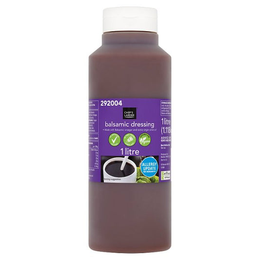 Chef's Larder Balsamic Dressing 1 litre – 1 x 1ltr